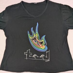 Tool Band Eye Logo Men's Black Tshirt  Size XL